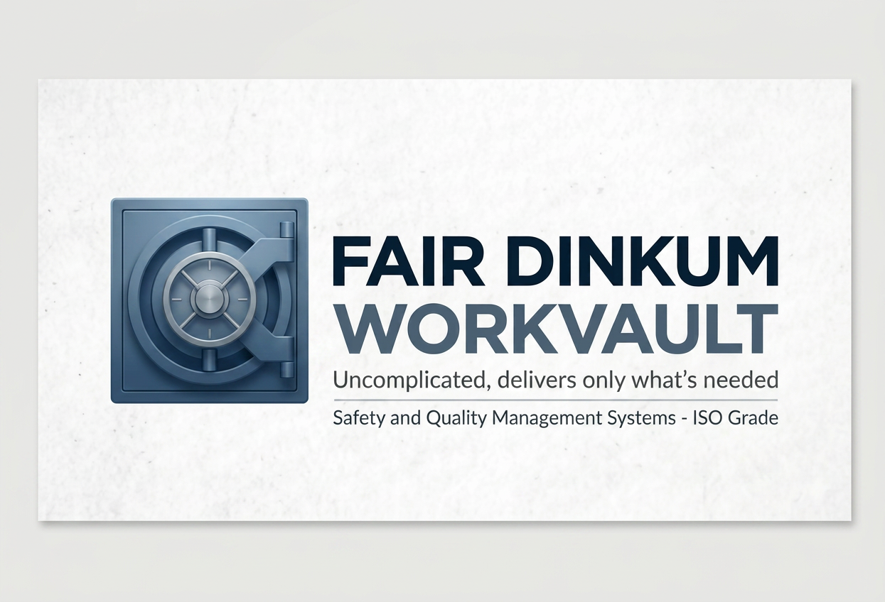 Fair Dinkum WorkVault — uncomplicated safety and quality management systems